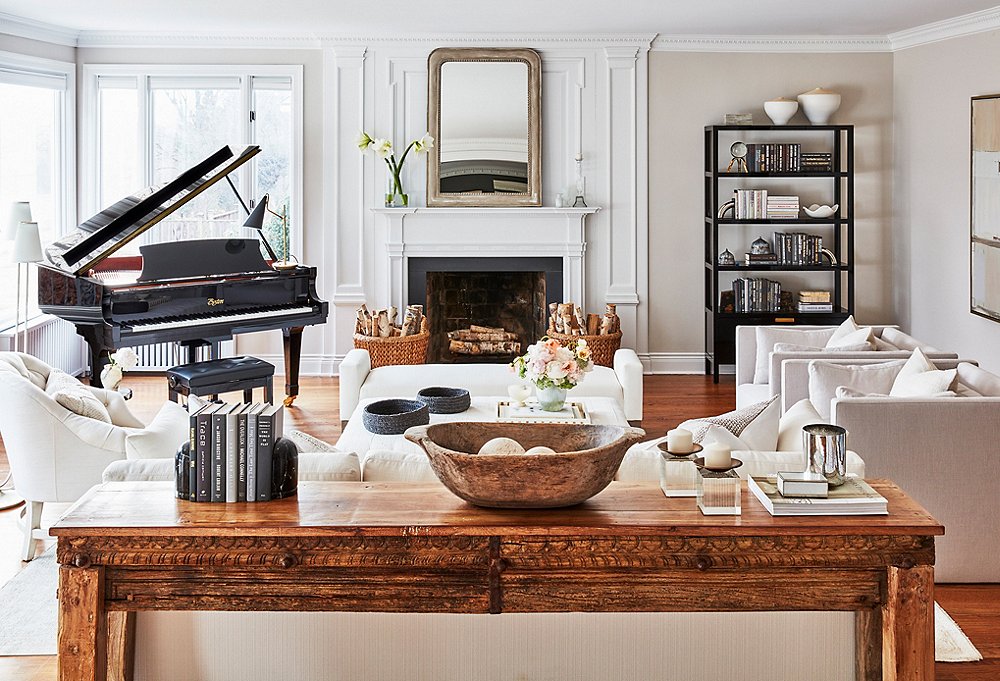 A Light, Bright New Look for a Young Family’s Connecticut Living Room